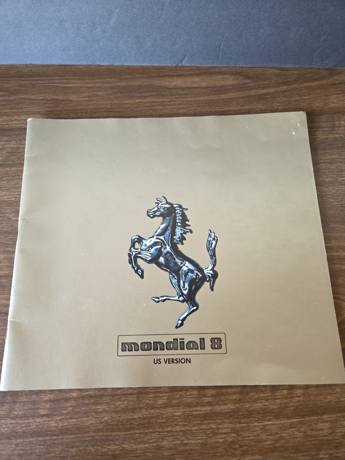 1981 Ferrari Mondial 8 US Version Original Sales Brochure 220/81 Pininfarina