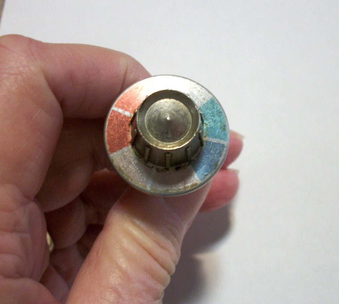 Vintage 60s Car Radio Tone Control knob porsche, vw, mercedes