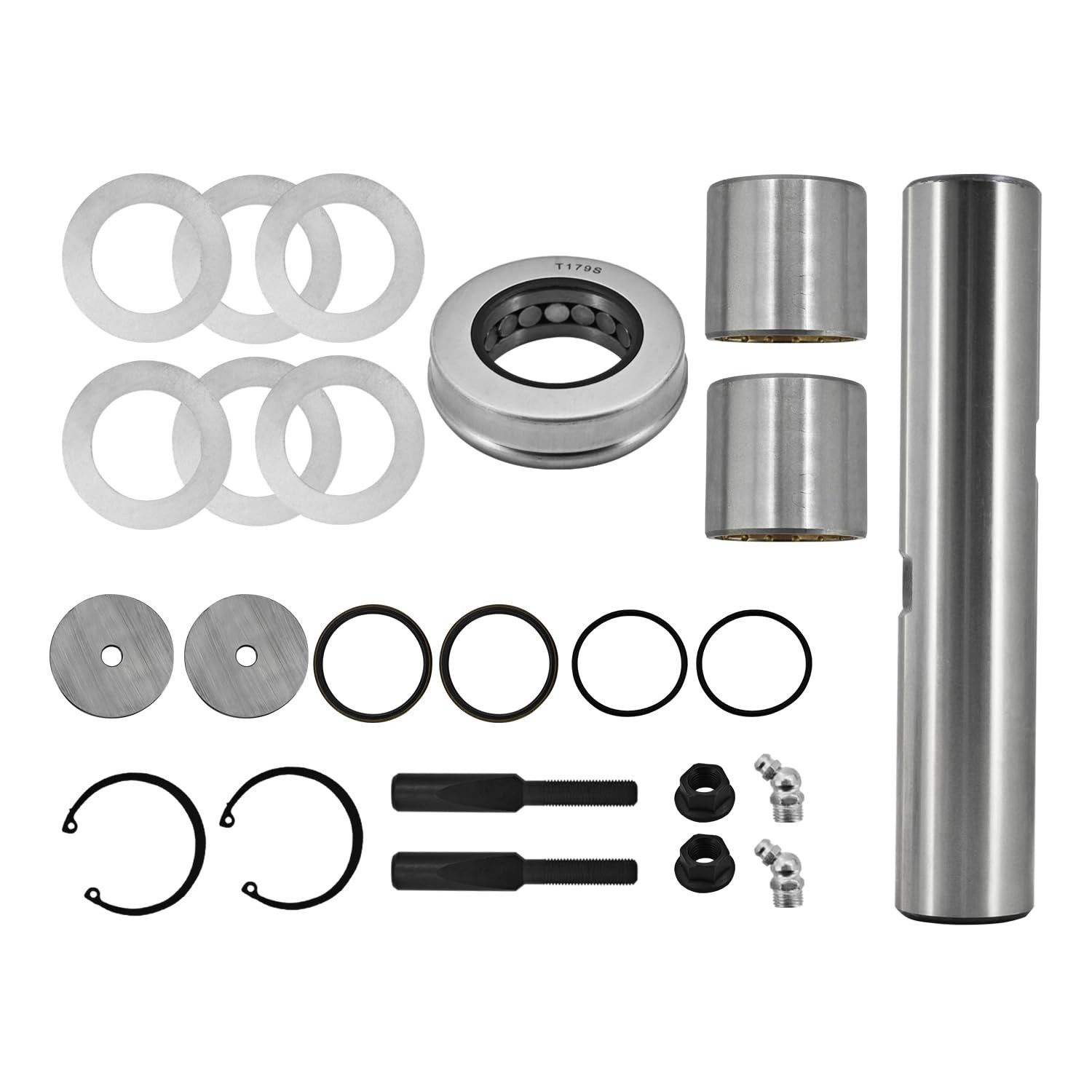 King Pin Set P6073300019KZ for Freightliner Cascadia ,Alliance Axle,Thomas King Pin Set P6073300019KZ for Freightliner Cascadia ,Alliance Axle,Thomas