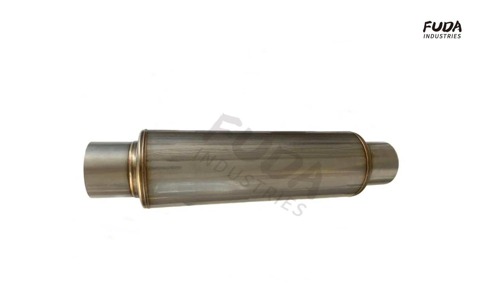 3.0\'\'In/Out Exhaust Muffler Hi-Flow Straight Through Design 4.5\ 3.0\'\'In/Out Exhaust Muffler Hi-Flow Straight Through Design 4.5\