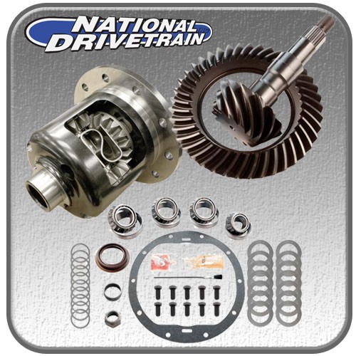 RING AND PINION, BEARING INSTALL KIT & NEW POSI - GM 8.5 10 BOLT - 4.10 RATIO 28