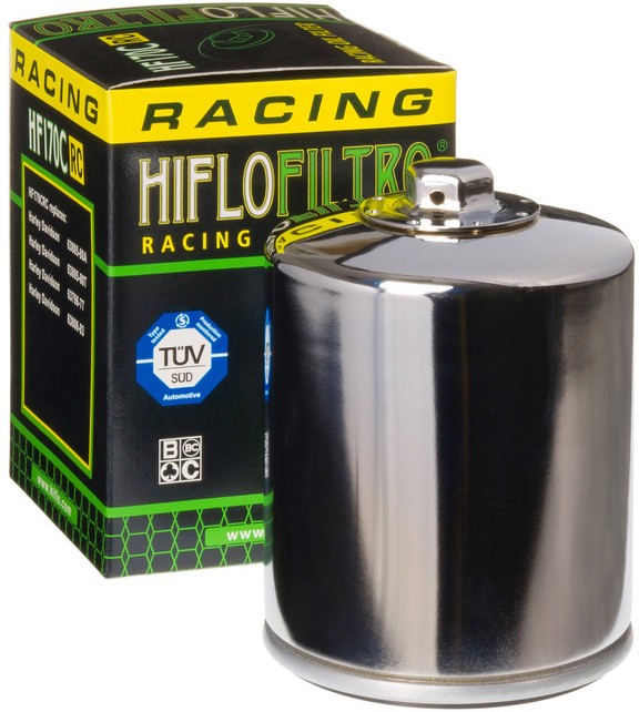 NEW HIFLOFILTRO OIL FILTER CHROME HF170CRC FAST SHIPPING NEW HIFLOFILTRO OIL FILTER CHROME HF170CRC FAST SHIPPING