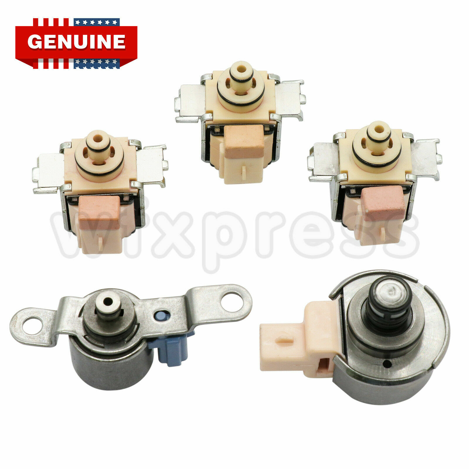 Transmission Solenoid Kit Shift TCC EPC AXODE For 97 UP FORD AX4S AX4N 4F50N OEM