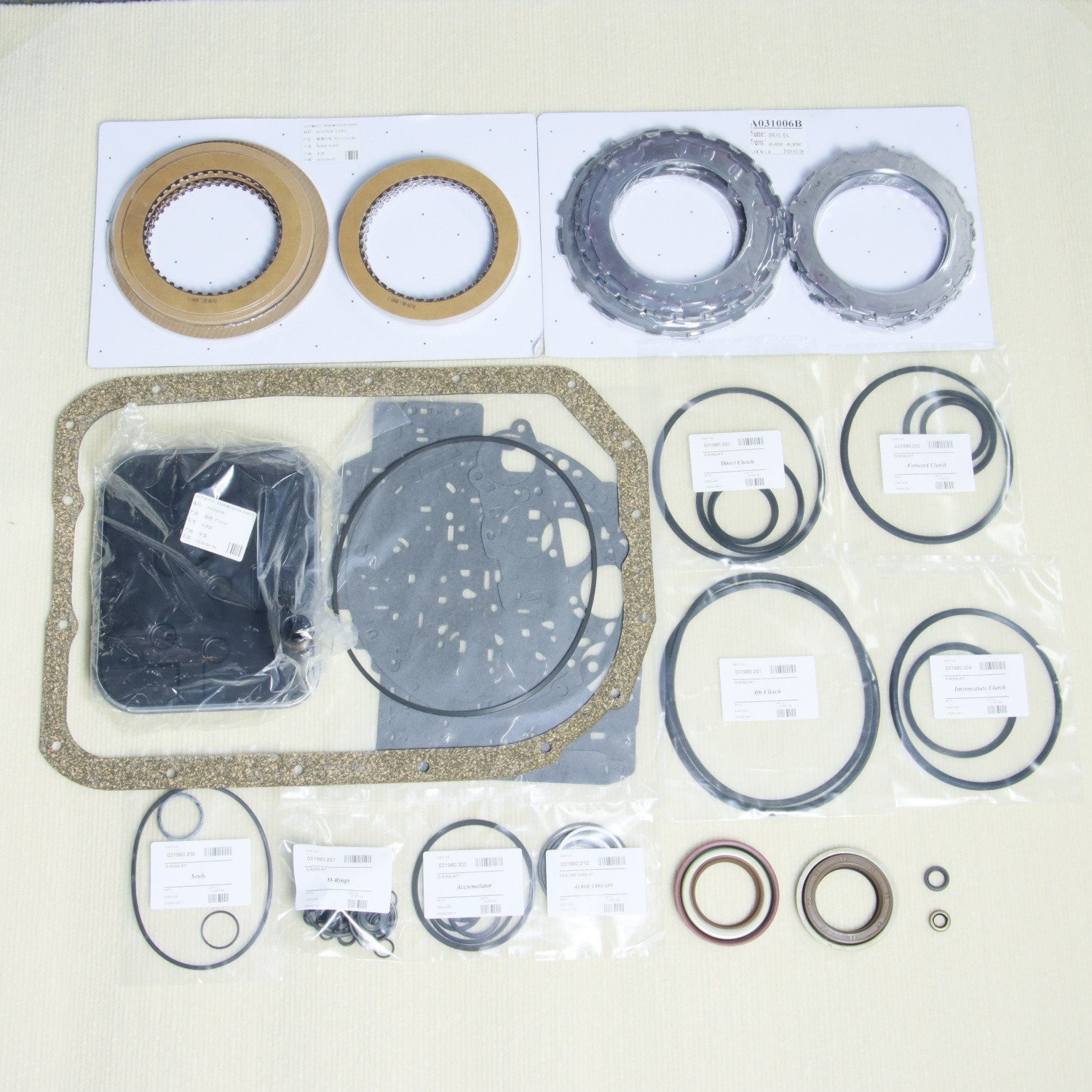 Performance Master Transmission Rebuild Kit 4L80E 1999-Up Level 2+Filter