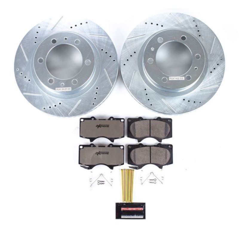PowerStop K137-36 Z36 Front Truck & Tow Brake Kit for 2005-2023 Toyota Tacoma
