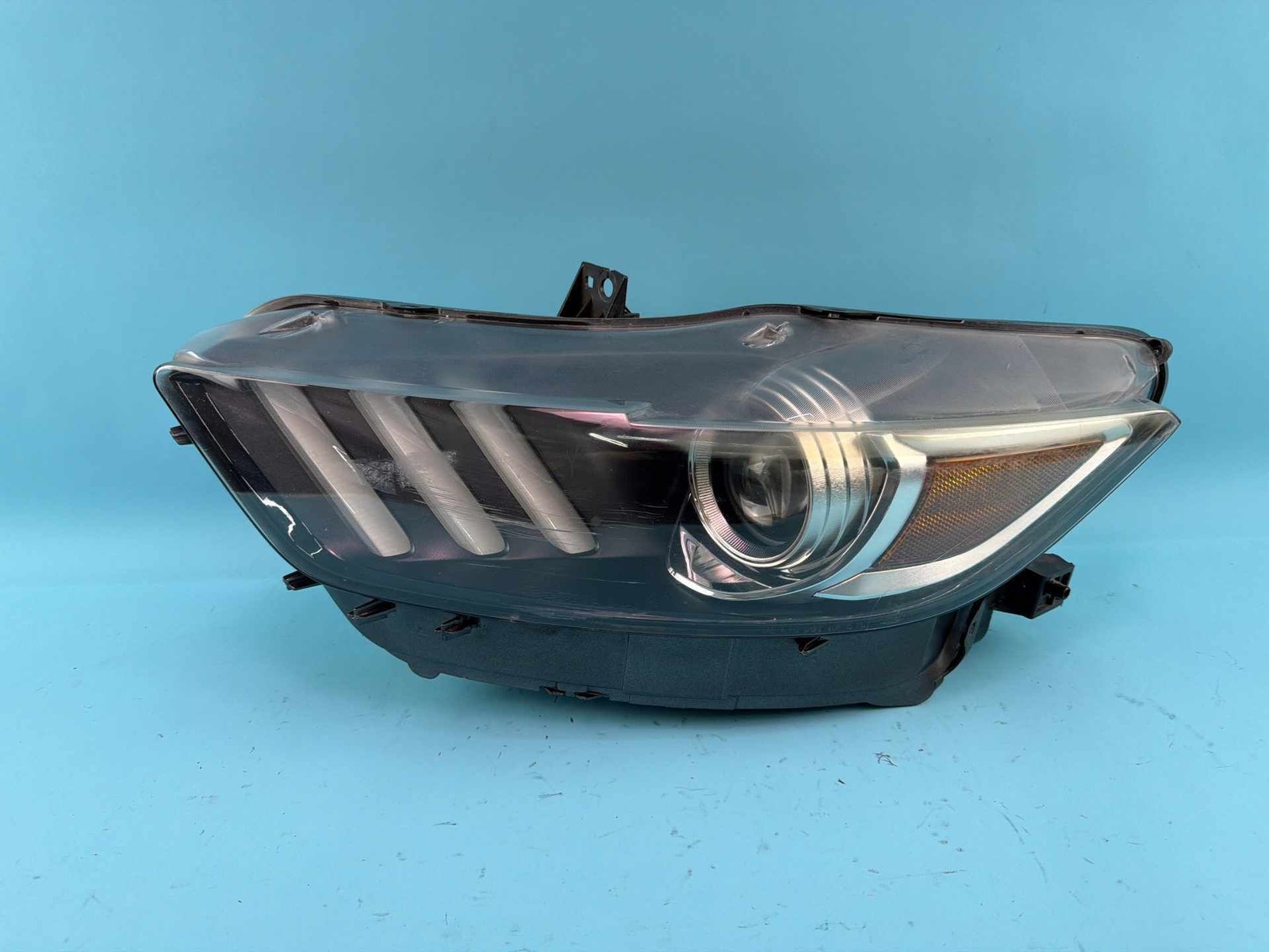 OEM 2015-2022 Ford Mustang HID Complete LH Left Driver Headlight FR3Z-13008-K