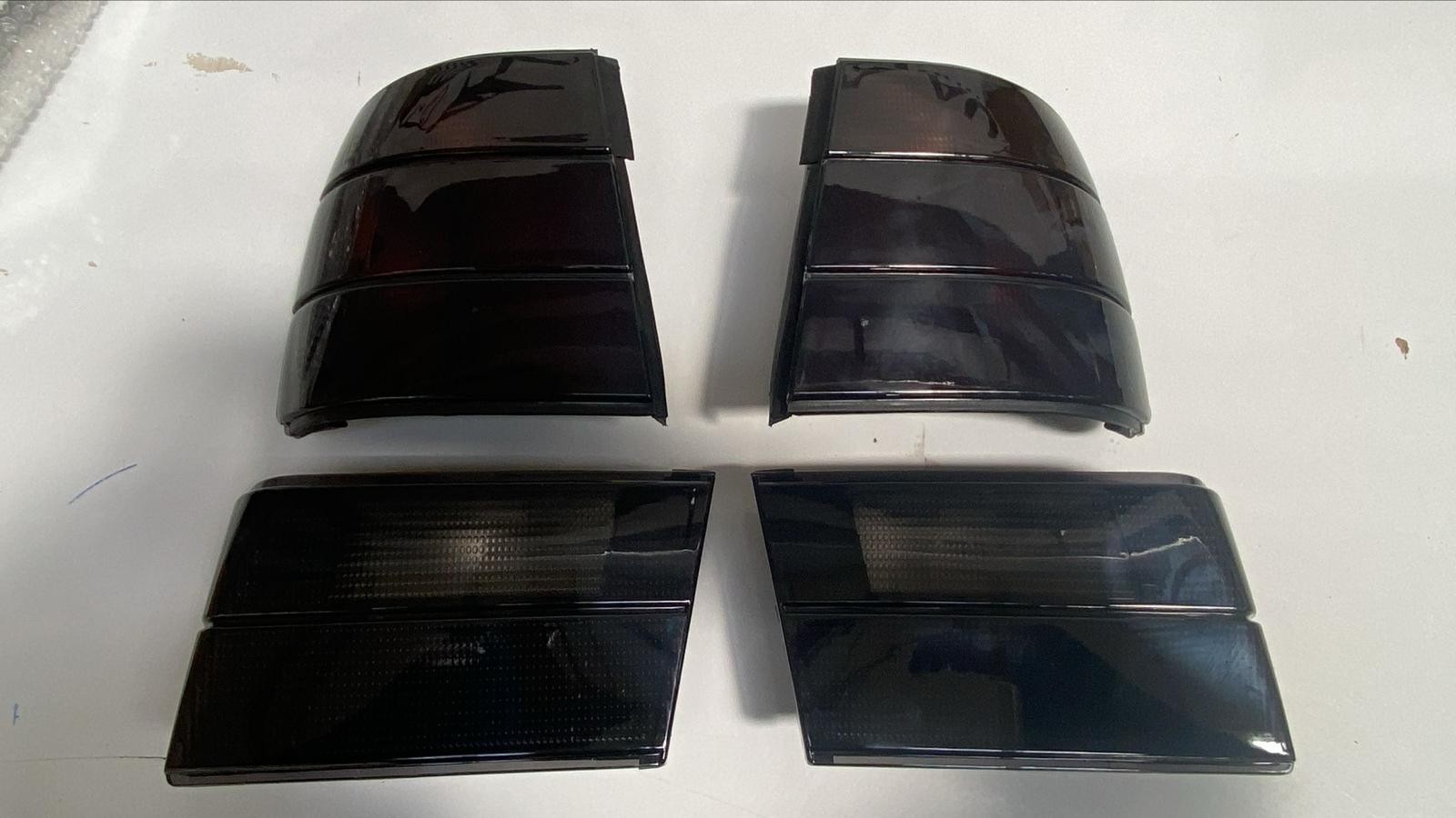 Euro taillight set for BMW E34 sedan Hella dark 518 520 524 525 530 535 540 M5 Euro taillight set for BMW E34 sedan Hella dark 518 520 524 525 530 535 540 M5