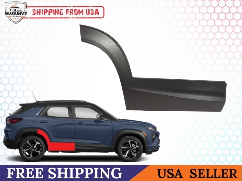 Rear Right Passenger Door Lower Molding Trim For Chevrolet Trailblazer RS 21-23 Rear Right Passenger Door Lower Molding Trim For Chevrolet Trailblazer RS 21-23