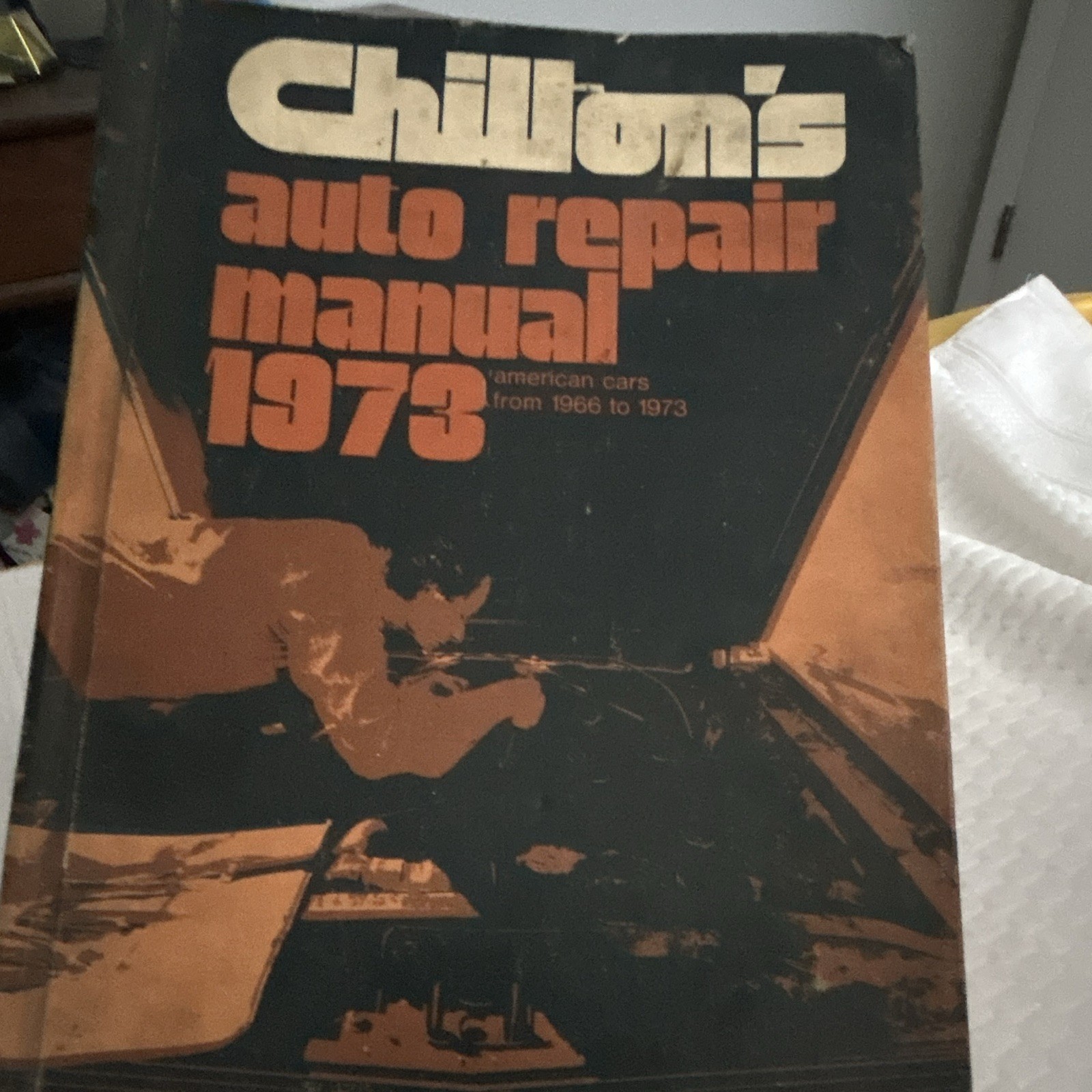 Chillon’s Auto Repair Manual Hard Cover Vintage Book Chillon’s Auto Repair Manual Hard Cover Vintage Book