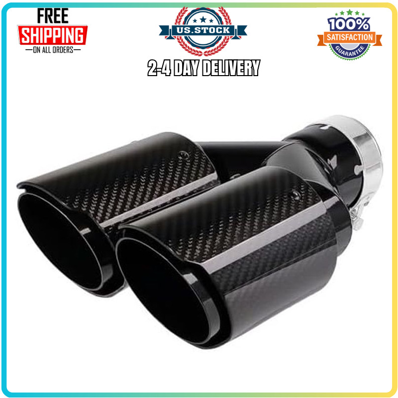 Carbon Fiber Exhaust Tip 2.5\