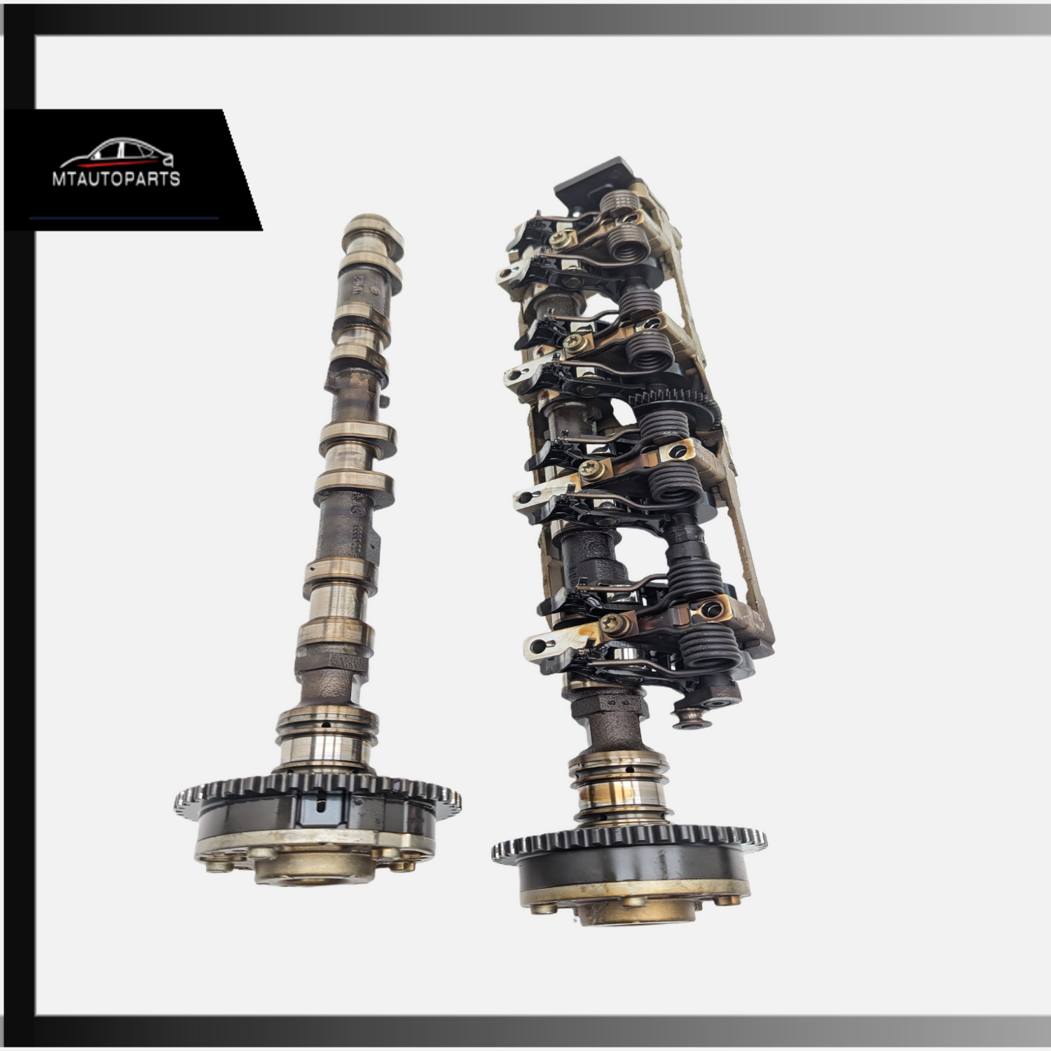 02-06 BMW 745Li Engine Left Exhaust & Intake Camshaft Set 4.4