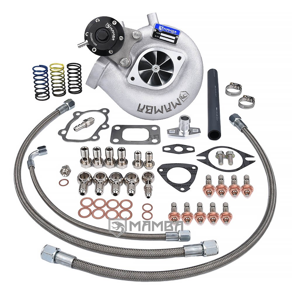 MAMBA Bolt-On Ball Bearing Turbocharger fits Nissan SR20DET S14 S15 GTX2871R .86