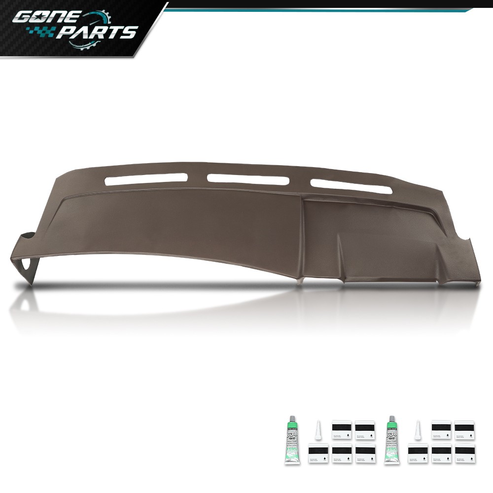 Soft TPE Dash Board Cover Cap Brown Fit For 2003-2006 Cadillac Escalade ESV EXT