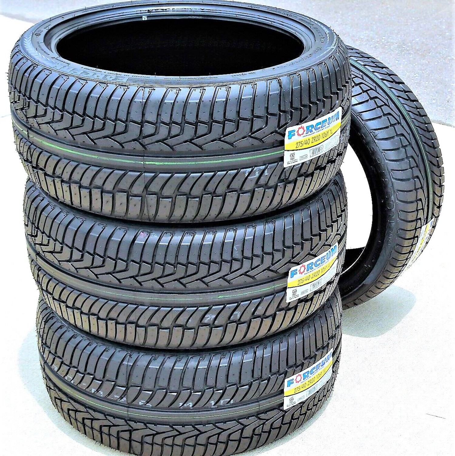 4 Forceum Heptagon SUV 275/40R20 ZR 106Y XL All Season Performance Tires 400AA