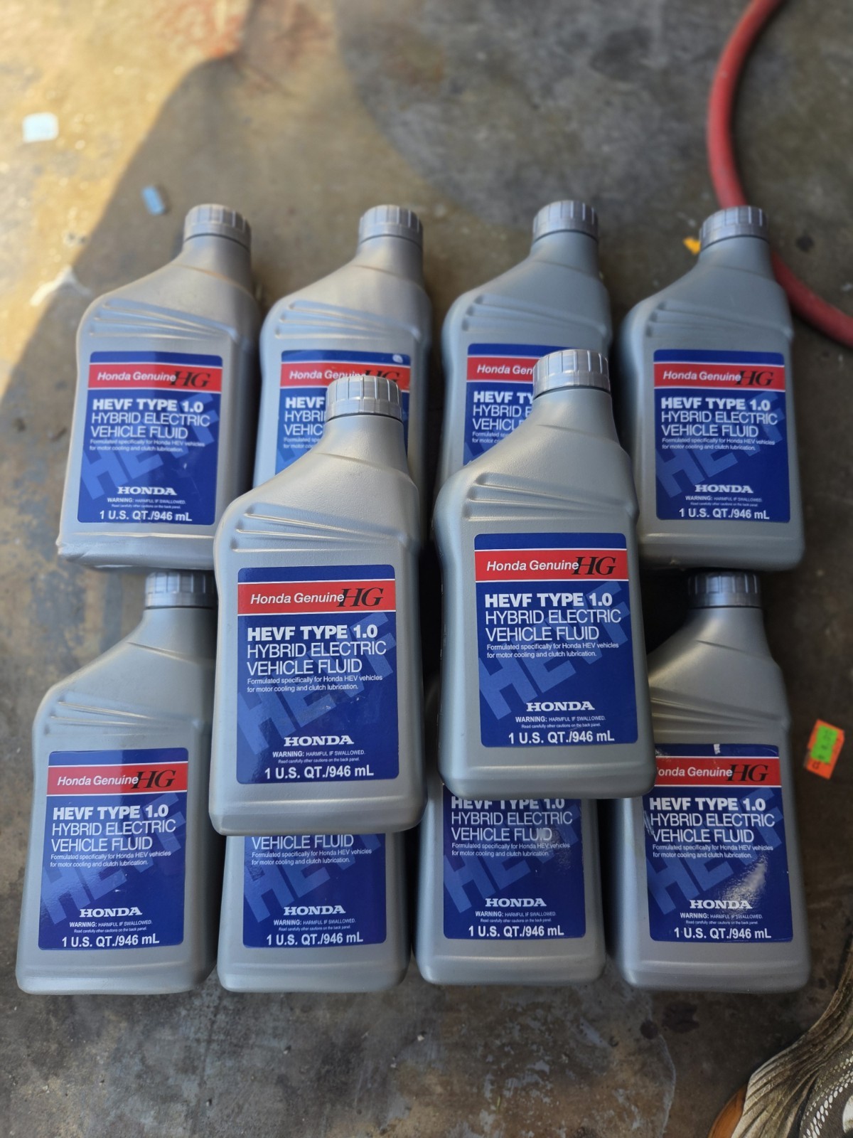 Honda OEM Hypoid Electric Gear Oil NEW 08200-9022 HGO-1 Gl-5 75W-85 10 quarts Honda OEM Hypoid Electric Gear Oil NEW 08200-9022 HGO-1 Gl-5 75W-85 10 quarts