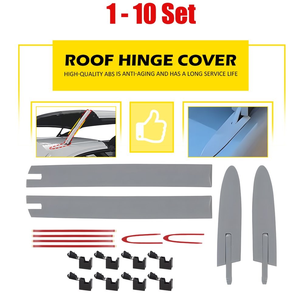 1-10Set for BMW Series-3 E93 F83 M4 Convertible Top Left+Right Roof Hinge Cover 1-10Set for BMW Series-3 E93 F83 M4 Convertible Top Left+Right Roof Hinge Cover