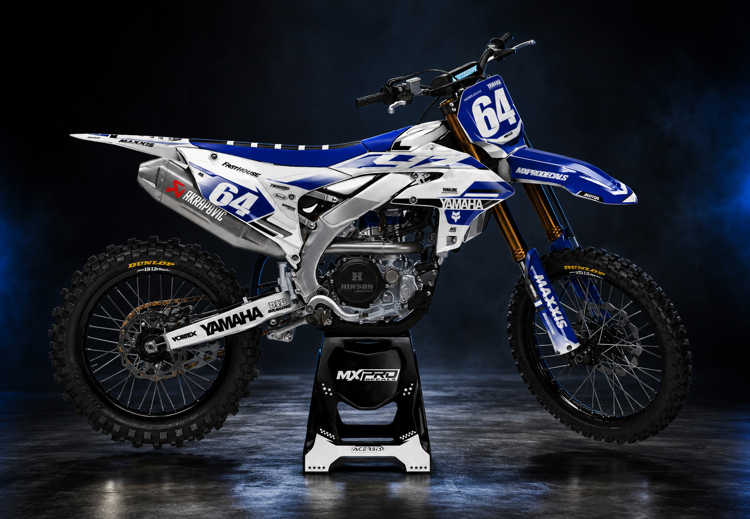 FITS YAMAHA YZ450F 2023 to 2025 and YZ250F 2024 to 2026 graphic kit 450f 250f
