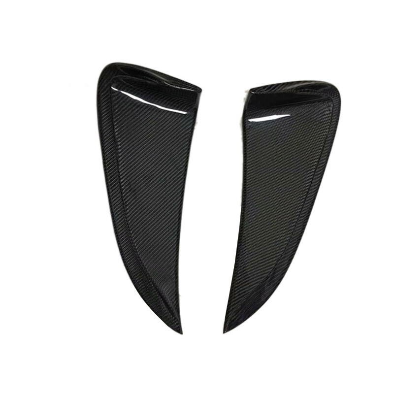 2PCS REAL Carbon Fiber Side Air Vent Intake Cover For Porsche 718 Boxster Cayman 2PCS REAL Carbon Fiber Side Air Vent Intake Cover For Porsche 718 Boxster Cayman