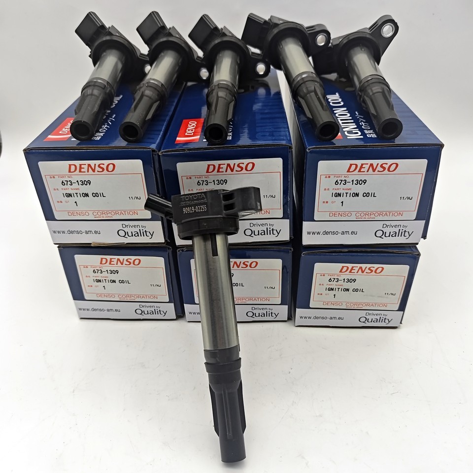 GENUINE DENSO Ignition Coils 90919-02256 For 2005-2024 Toyota & Lexus I4 V6 V8