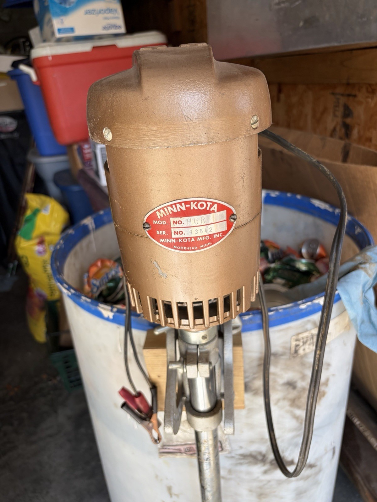 Vintage Minn Kota 6-24 Volt Trolling Motor Vintage Minn Kota 6-24 Volt Trolling Motor