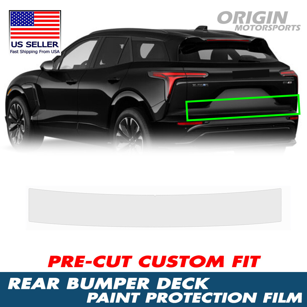 PreCut Clear Rear Bumper Deck Paint Protection Film PPF For 2024-2025 Blazer EV