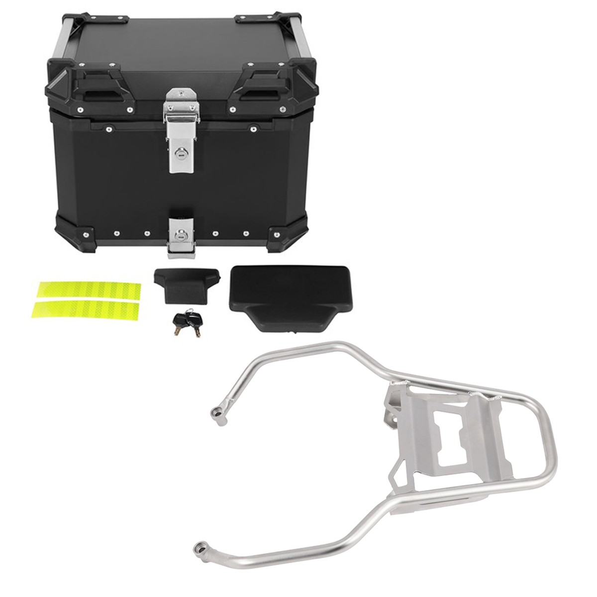 45L Motorcycle Top Case Tail Box Mounting Rack Fit For BMW R1250GS LC ADV 19-24