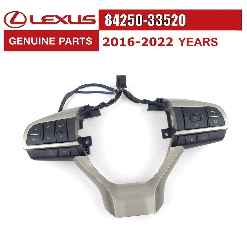 Lexus Genuine ES350/300H,GX460,RX450H/350 STEERING PAD SWITCH 84250-33520 OEM