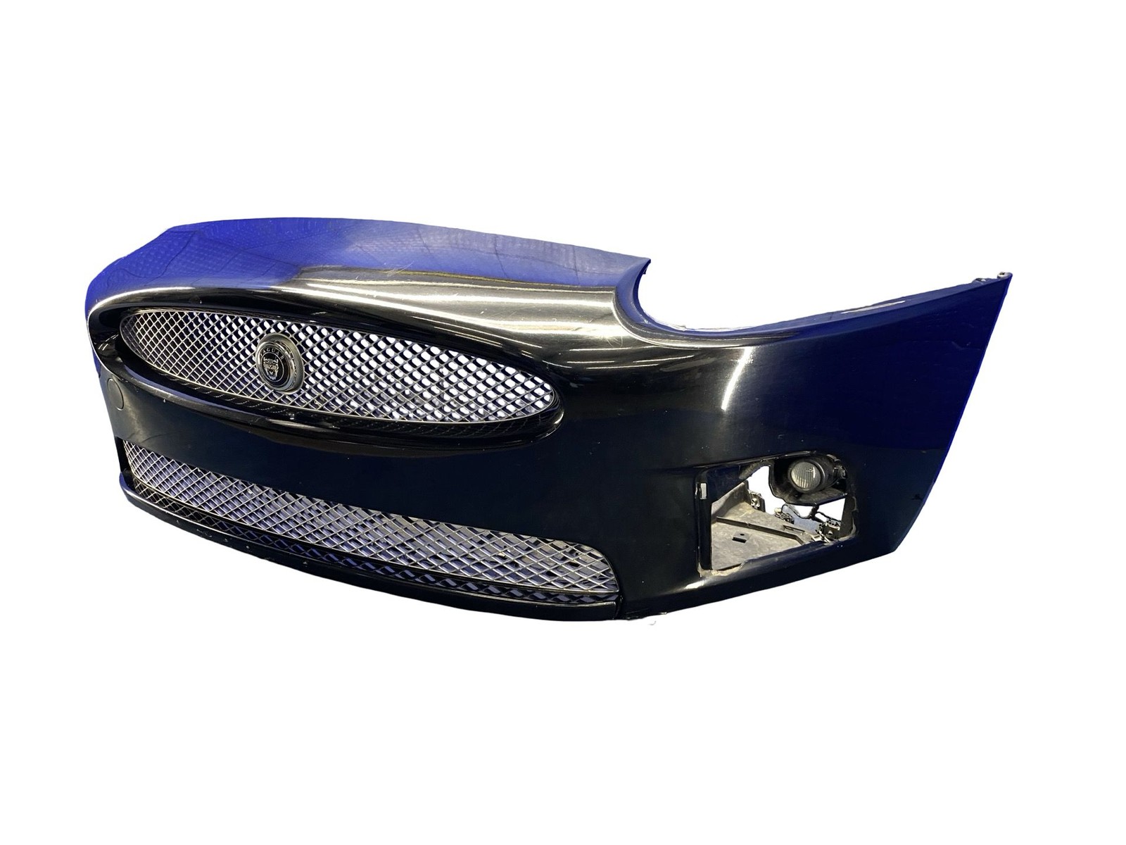 2007-2008 JAGUAR XKR X150 OEM FRONT BUMPER GRILLE COVER ASSEMBLY EBONY (PEC)