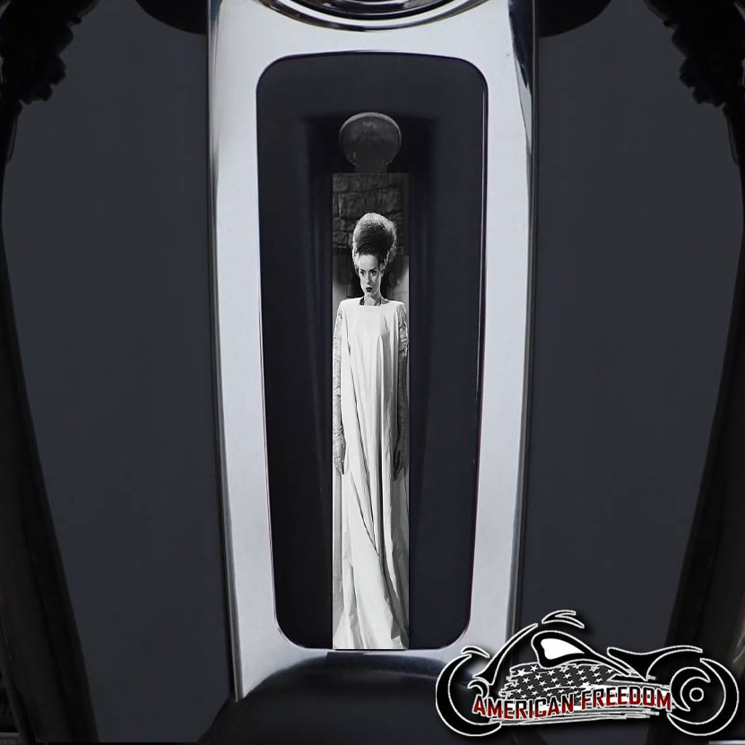 Harley Davidson Aluminum 2008+ Ultra Limited Dash Insert bride of frankenstein