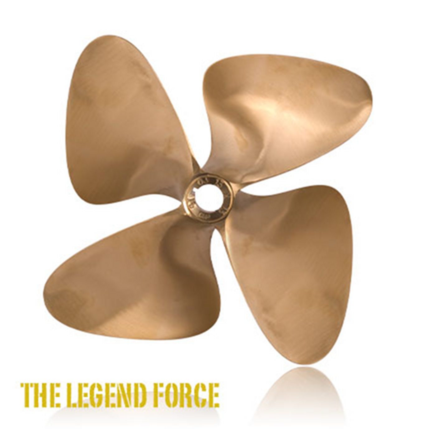 OJ Force 13 x 13 4 Blade Inboard Propeller Left Hand Nibral 1 1/8\