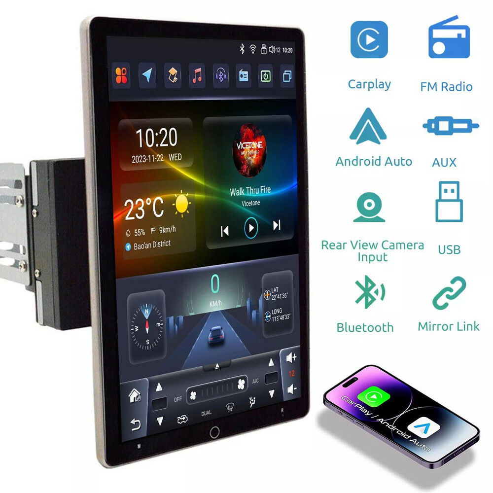 Double 2DIN Rotatable 10.1 Double 2DIN Rotatable 10.1