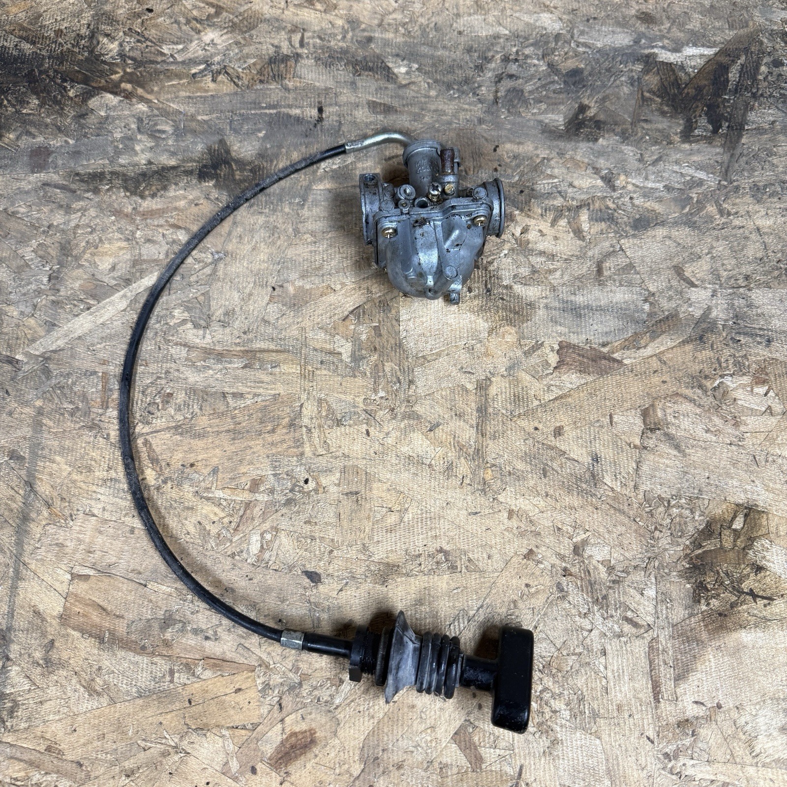 1985 Suzuki LT50 QuadRunner OEM Mikuni Carburetor Carb Assembly Japan With Choke
