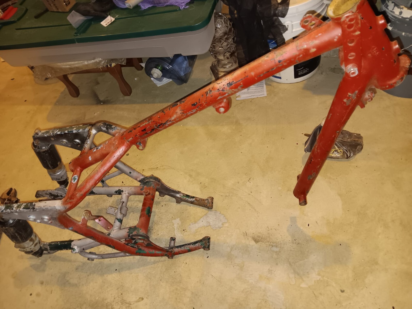 1957 to 1959 Royal Enfield Chief / Indian Trailblazer RE 700 PC Frame 1957 to 1959 Royal Enfield Chief / Indian Trailblazer RE 700 PC Frame