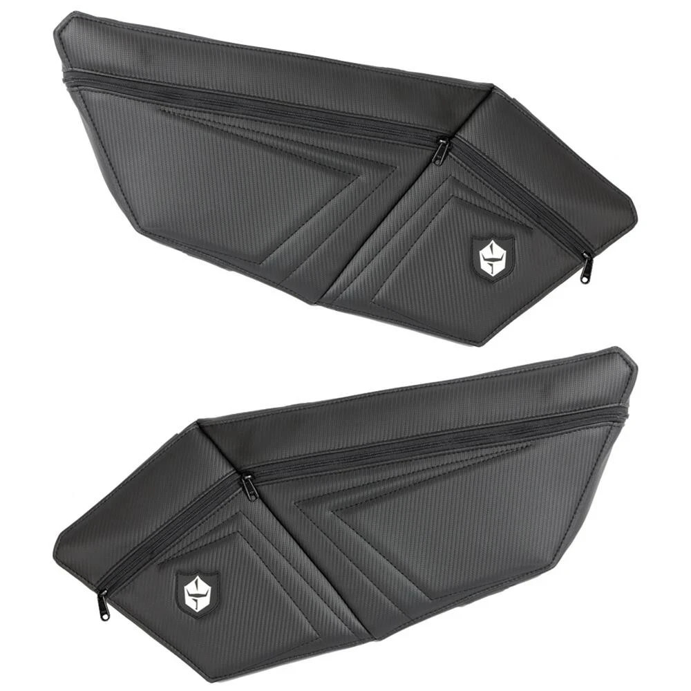 Display Pro Armor Stock Door Knee Pads with Storage, Black P199Y322BL FRT Display Pro Armor Stock Door Knee Pads with Storage, Black P199Y322BL FRT