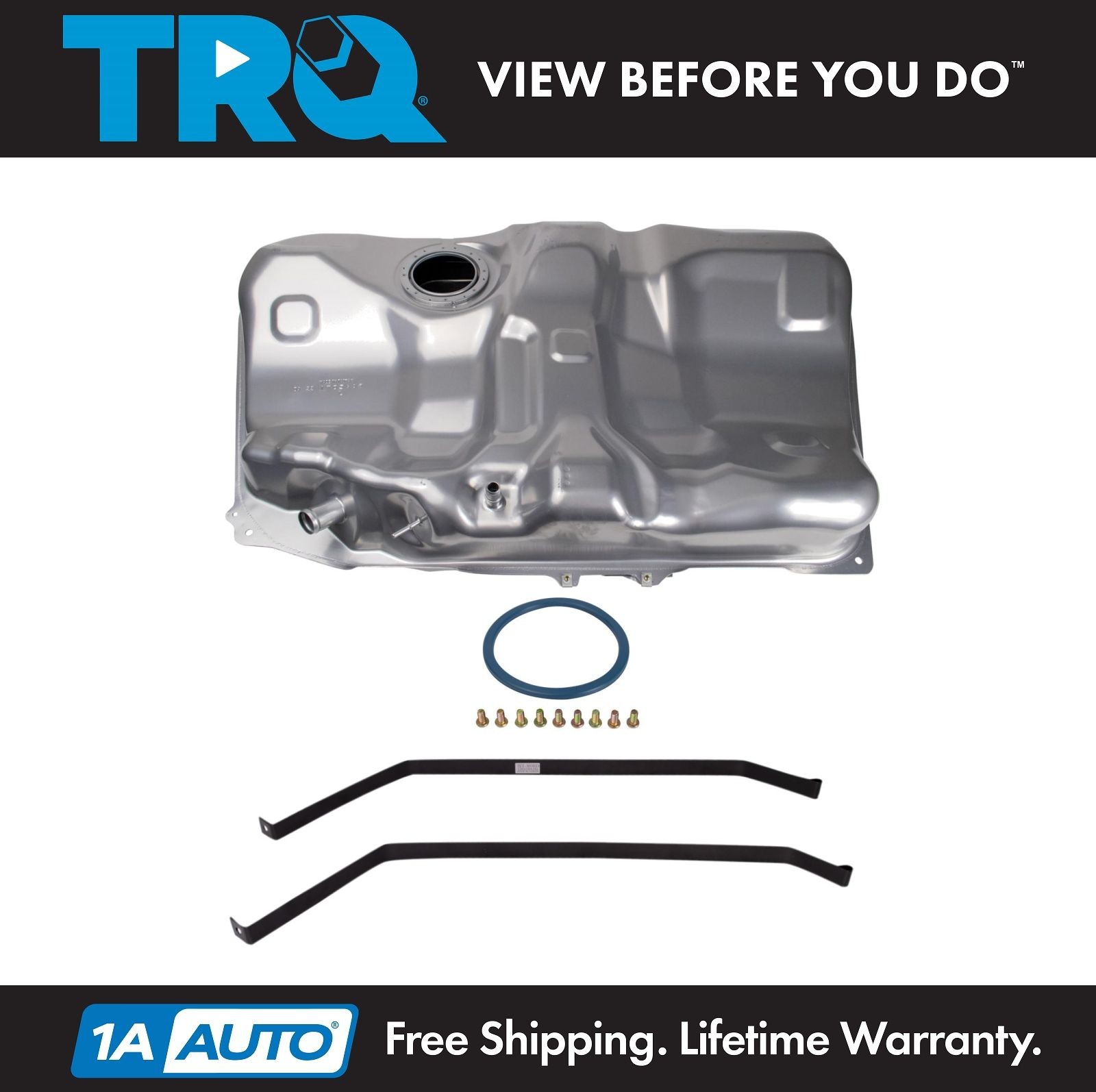 TRQ Fuel Tank & Strap Kit For 04-12 Lexus Toyota