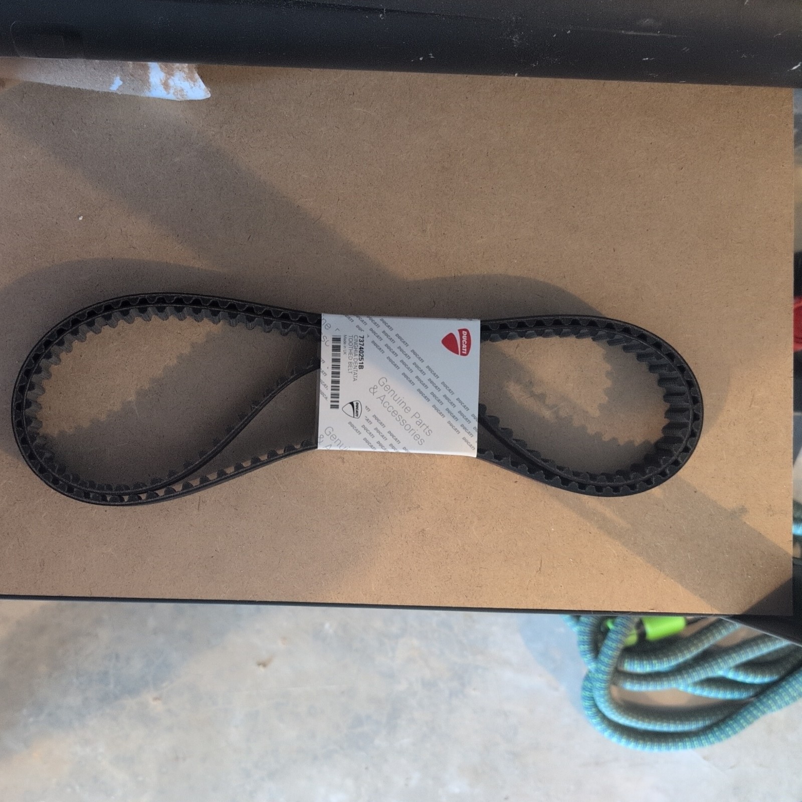 Genuine Spare Parts OEM Ducati Camshaft Cam Toothed Timing Belts 73740251B Genuine Spare Parts OEM Ducati Camshaft Cam Toothed Timing Belts 73740251B
