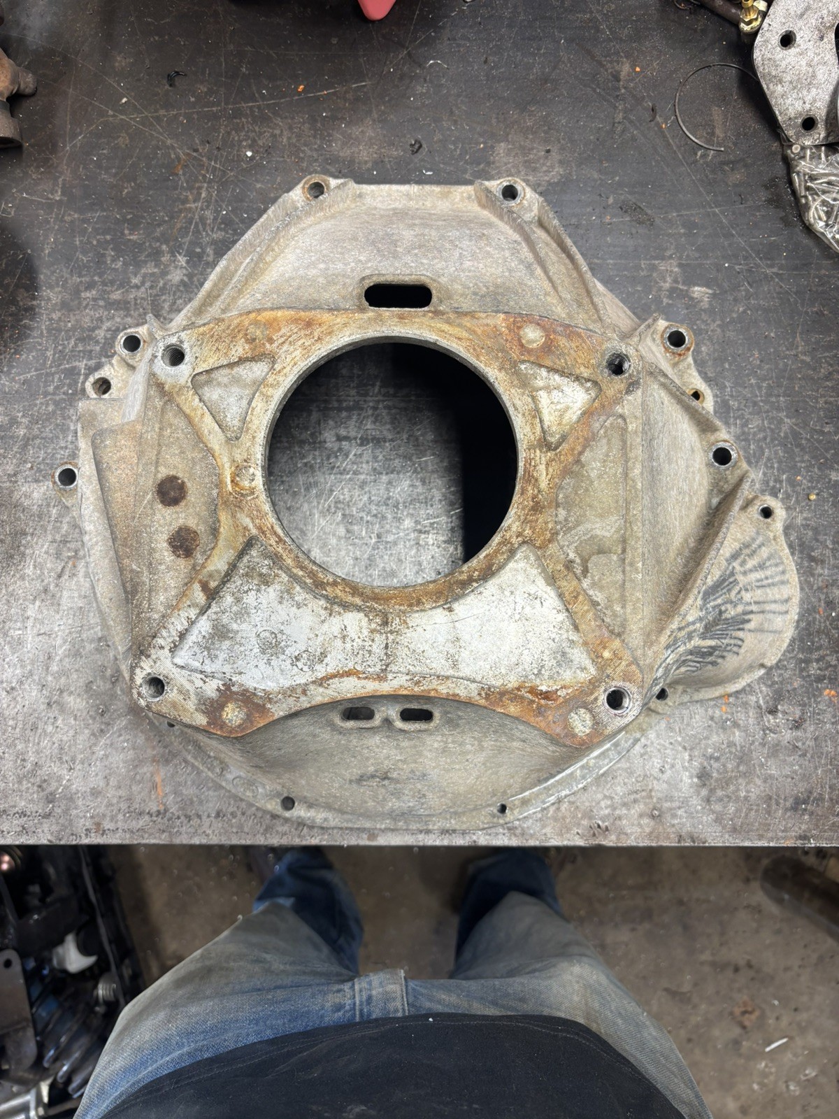 Ford 289 302 Falco Fairlane Aluminum Bell Housing C5AA-6394-B Bellhousing Ford 289 302 Falco Fairlane Aluminum Bell Housing C5AA-6394-B Bellhousing