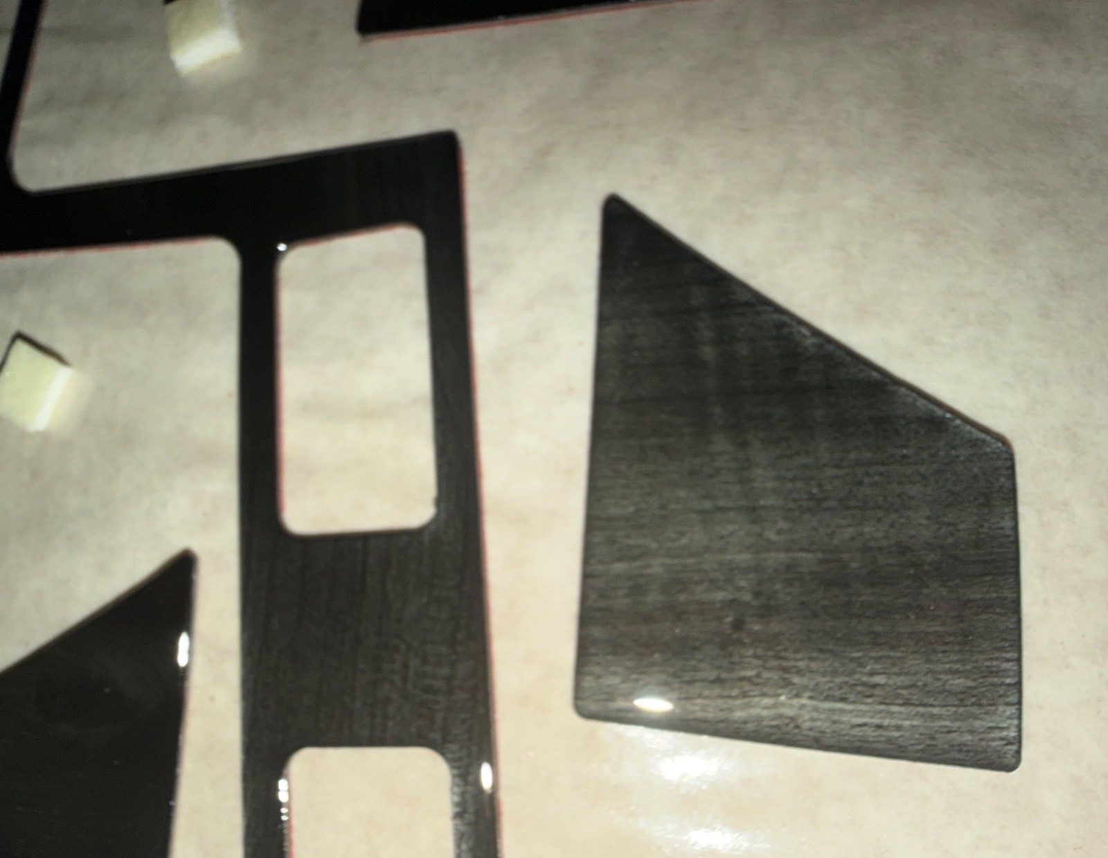 VOLVO 850 1993-1997 NEW INTERIOR BLACK CHERRY WOOD DASH TRIM KIT