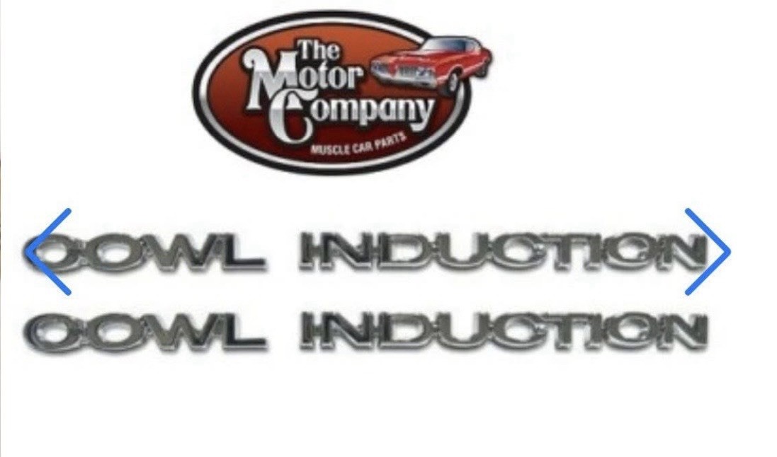 Cowl Induction Double Sided Tape Emblems (not metal) Cowl Induction Double Sided Tape Emblems (not metal)