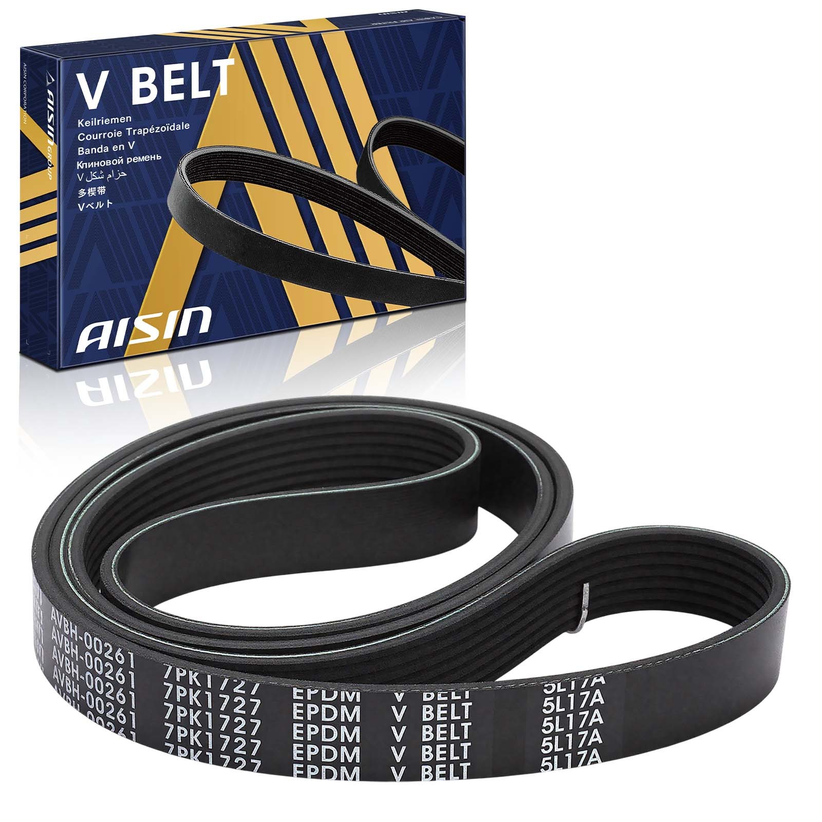 AISIN Serpentine Belt for Acura RDX TLX RSX 2002-2012 2021-2024 L4 2.0L L4 2.3L AISIN Serpentine Belt for Acura RDX TLX RSX 2002-2012 2021-2024 L4 2.0L L4 2.3L