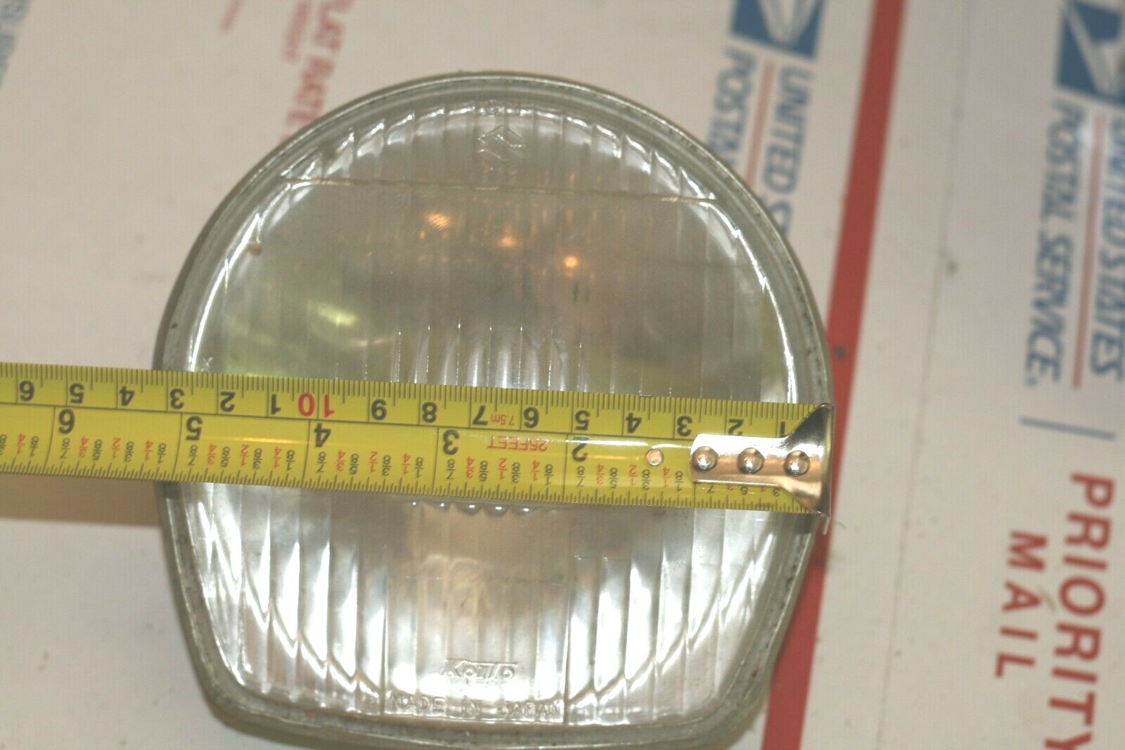 1967 1968 Suzuki KT120 B100 B105 head light lamp lens bulb housing KOITO S11417