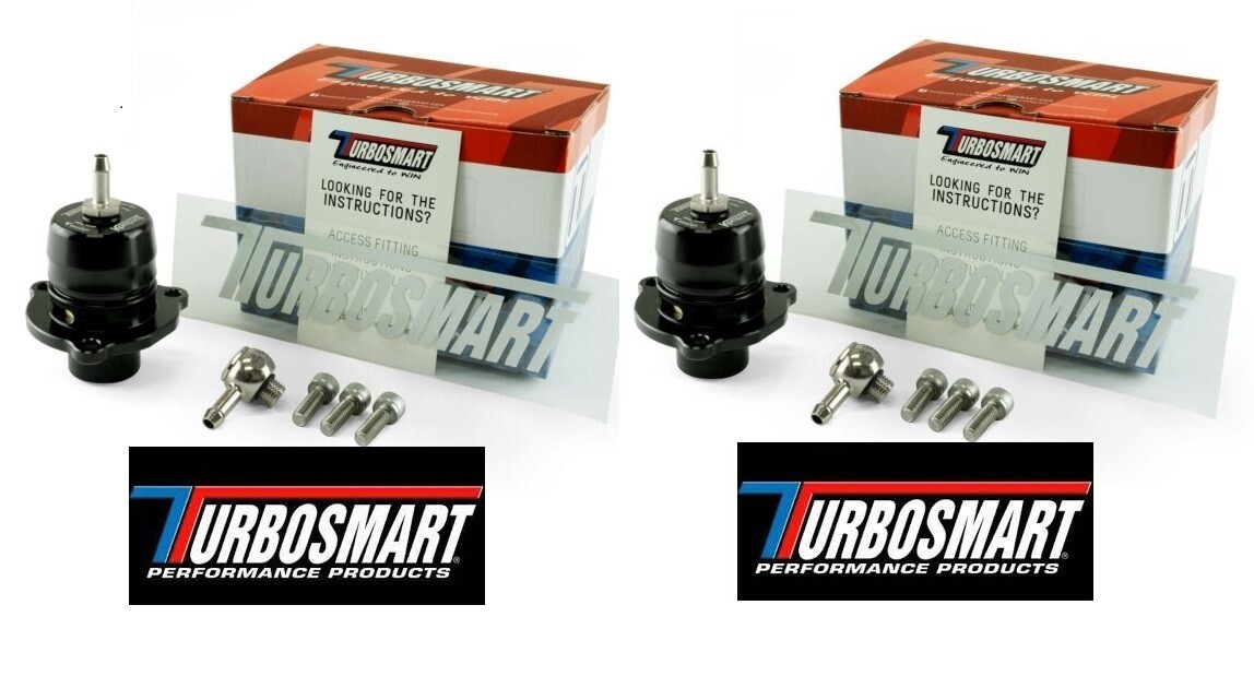 2 Turbosmart Kompact BOV blow off valves for 2007-13 Porsche 911 turbo 997 body