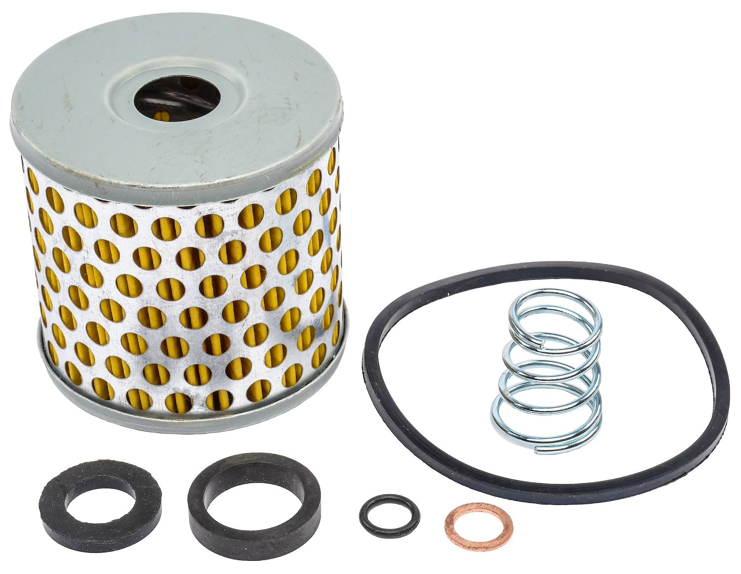JEGS Replacement Fuel Filter Element with O-Rings For Comp Filter