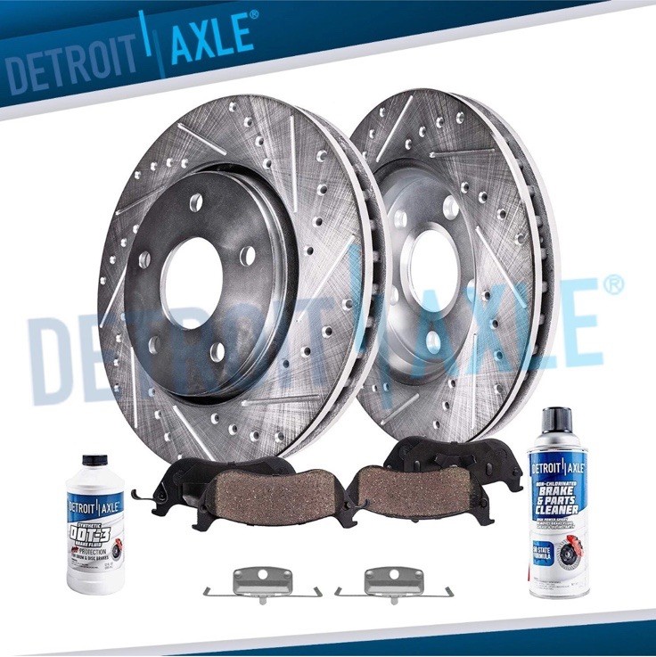 312mm Front Drilled Brake Rotors + Ceramic Pads for 2010 - 2013 BMW 328i xDrive 312mm Front Drilled Brake Rotors + Ceramic Pads for 2010 - 2013 BMW 328i xDrive
