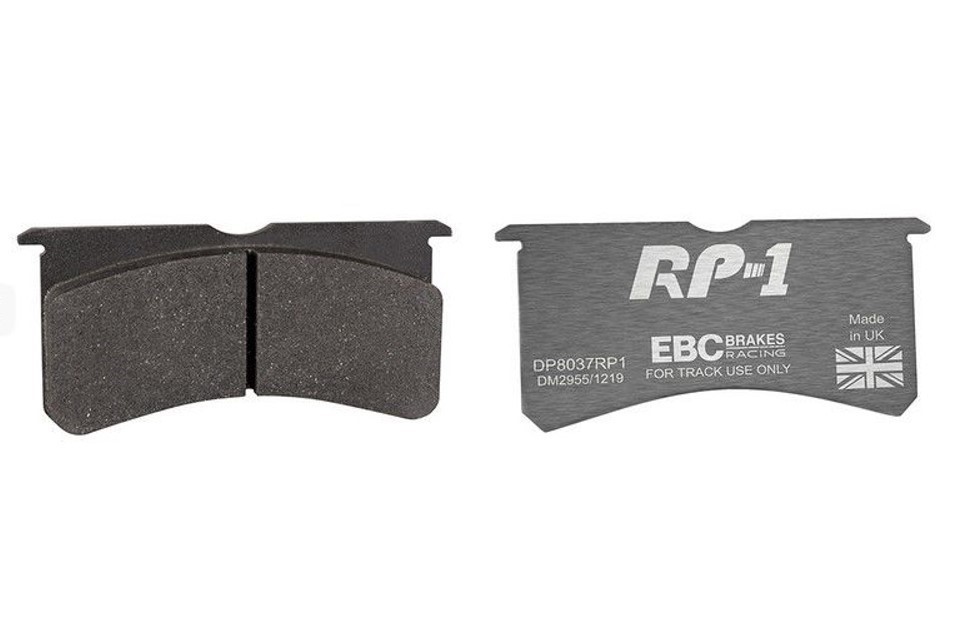 EBC DP81162RP1 RP-1 Racing 0.45mu 750C Track Brake Pads - Front Set EBC DP81162RP1 RP-1 Racing 0.45mu 750C Track Brake Pads - Front Set