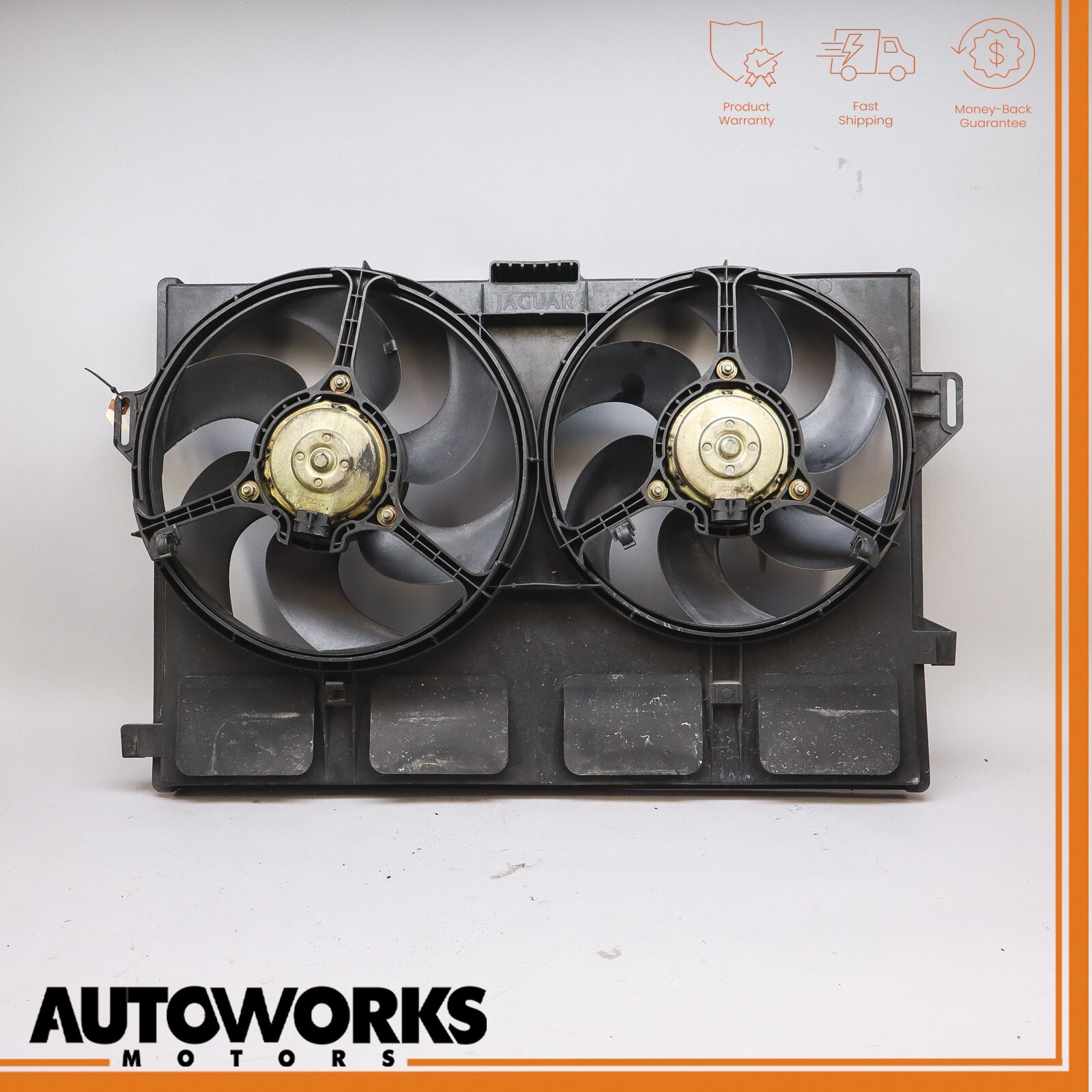 97-02 Jaguar XK8 X100 Engine Motor Radiator Cooling Fan Assembly w/ Shroud OEM 97-02 Jaguar XK8 X100 Engine Motor Radiator Cooling Fan Assembly w/ Shroud OEM