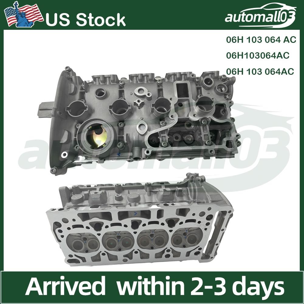 2.0T Engine Cylinder Head + Valves For Audi A4 A5 Q5 A6 TT CAEB CDNC 06H103064L