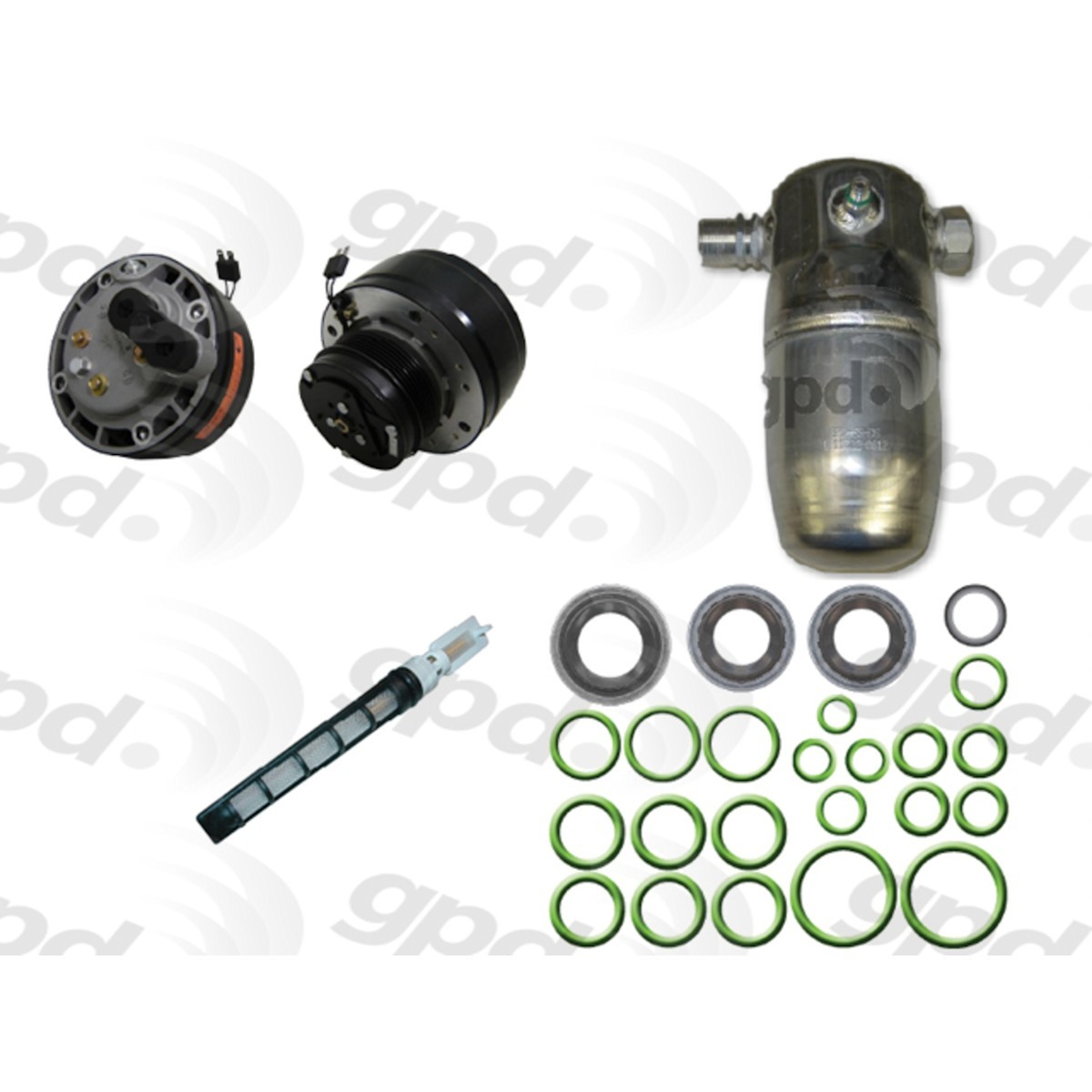 9611665 GPD A/C AC Compressor for Chevy Suburban With clutch GMC C1500 C2500 92 9611665 GPD A/C AC Compressor for Chevy Suburban With clutch GMC C1500 C2500 92