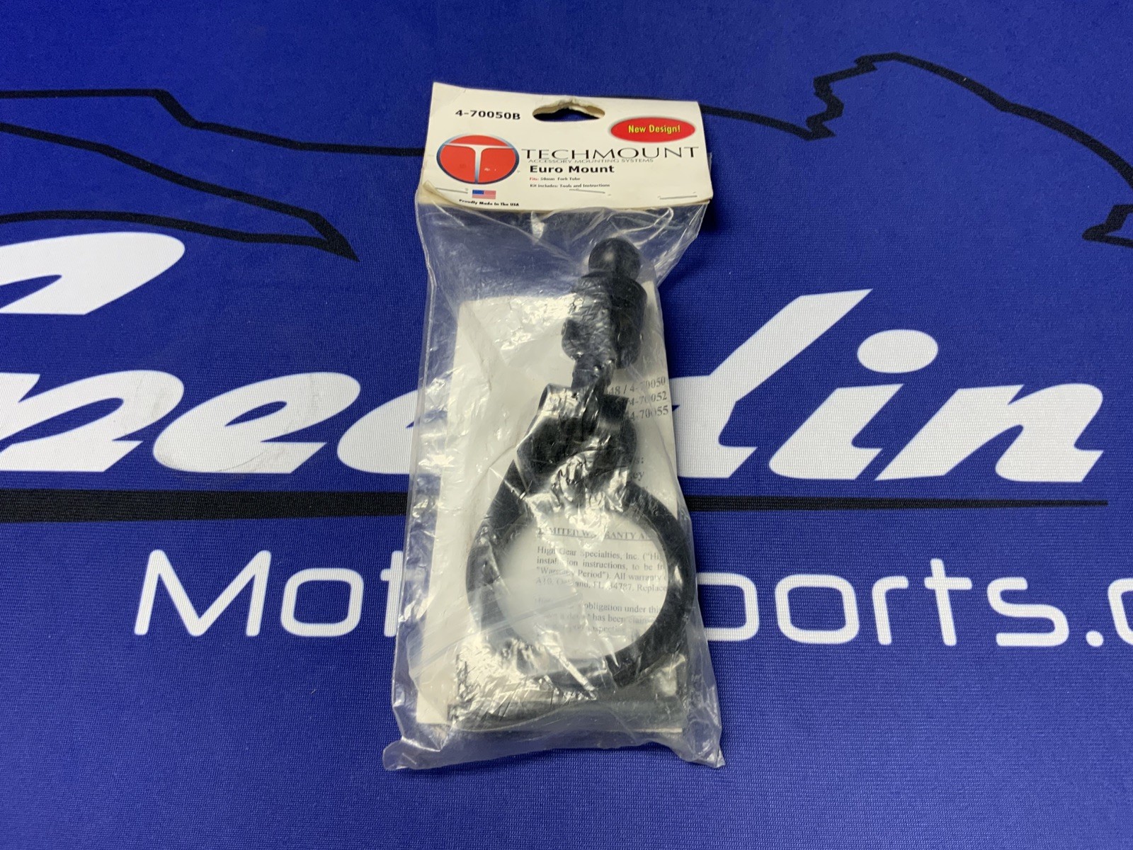 Techmount 50mm Aluminum Fork Tube Euro Mount 4-70050-B Techmount 50mm Aluminum Fork Tube Euro Mount 4-70050-B