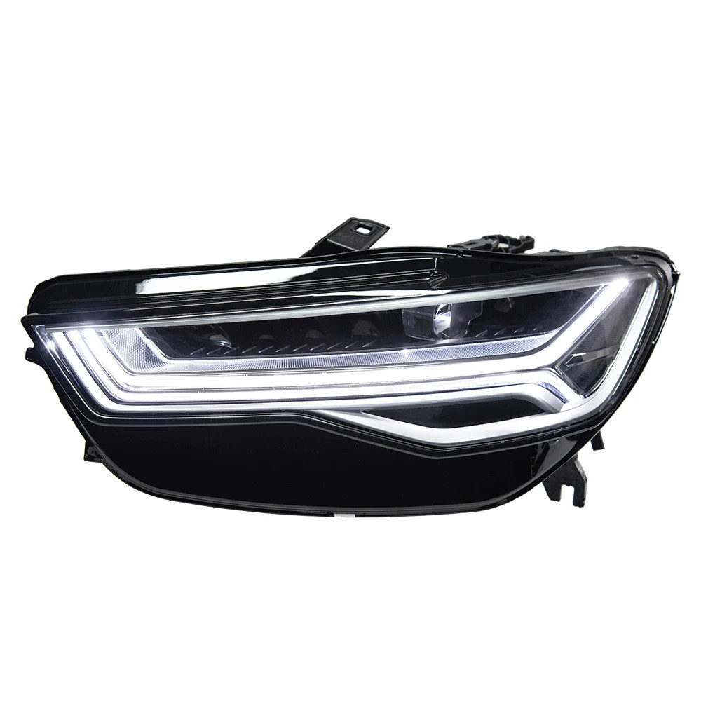 Upgrade Matrix Headlights for Audi A6 A6L C7 2012-2018 LED Auto Projector Lens